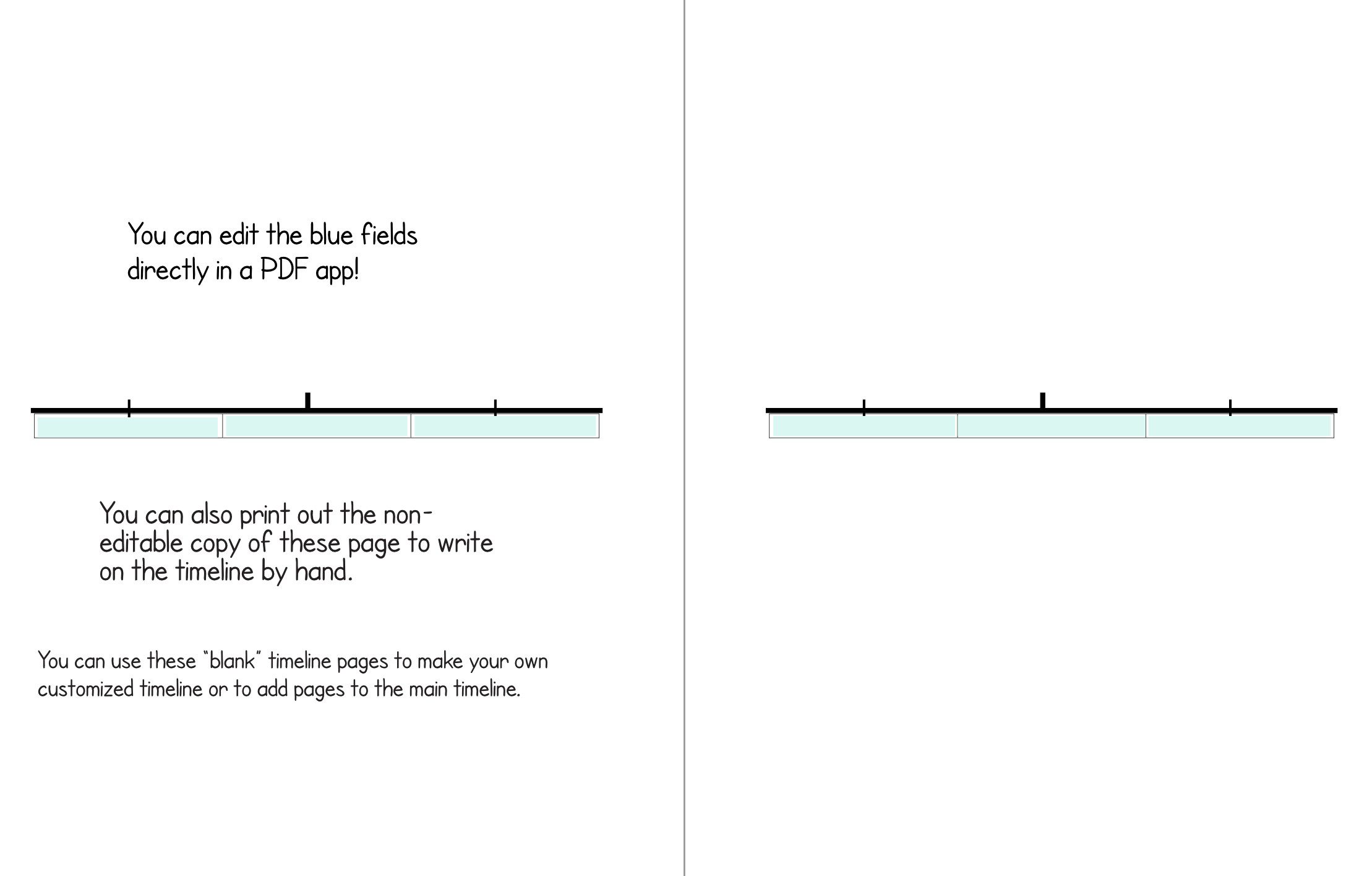 Printable Timeline / Book of Centuries – Guest Hollow